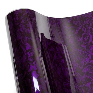 Film de protection automobile en vinyle effet carbone forgé, résistant aux UV, pour changement de couleur, rouleaux de vinyle pour voiture - Product Image 1
