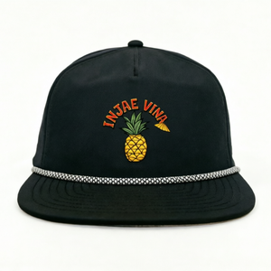 Casquette de golf unisexe 5 panneaux non structurée avec logo personnalisé, style sportif, visière plate, imperméable, style ethnique - Product Image 2