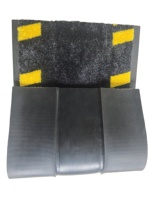 Tapis de protection anti-chute pour câbles, surface en nylon 10 mm, revêtement en caoutchouc nitrile, tapis de sol pour bureau, événements et expositions