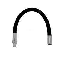 Tuyau de Douche Universel Flexible Anti-éclaboussures en Acier Inoxydable/Argent Professionnel pour Accessoires de Salle de Bain