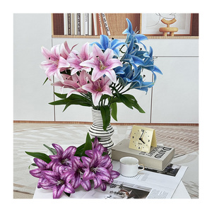 9 bông hoa giả trang trí trong nhà ngoài trời, đường phố, màu sắc tươi sáng, mô phỏng hoa thật - Product Image 4