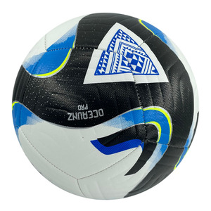 Fútbol disponible listo tamaño oficial 5 cuero PU cosido a máquina fútbol marca personalizada balón de fútbol proveedor de fútbol al por mayor - Product Image 3