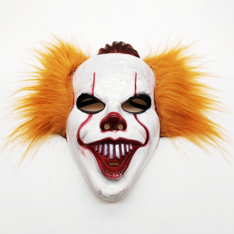 Maschera dell'anima del clown dei capelli