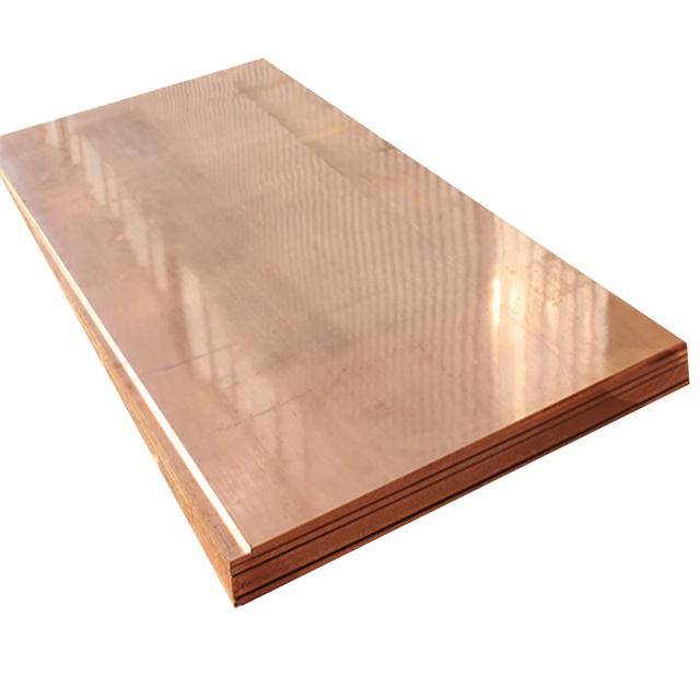 3000w Copper Sheet Metal Zinc Plate Price T2 Bimetal 0.1mm Bimetallic Aluminium  0.3mm Brass Copper Sheet