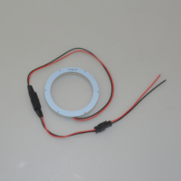 Pièces de véhicule, systèmes d'éclairage automobile, autres accessoires d'éclairage automobile, phares de voiture 75 mm 3528 SMD, anneaux lumineux LED pour voiture, anneaux halo