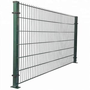 Thiết kế công nghiệp 868-656 Twin lưới Bảng điều khiển đường lái xe hàng rào hệ thống đôi quanh co lỗ vuông dây hàng rào bảo vệ hàng rào bài viết - Product Image 4