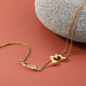 Pulseira de Letras em Forma de Flor com Zircônia Colorida DIY Lateefah, Presente com Certificado CE - Product Image 2