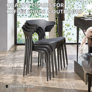 High Quality Colorful Plastic <strong>Chair</strong> for Home Office Bar Park Gym Bathroom Use-for Dining and Outdoor Furniture - Product Image 3