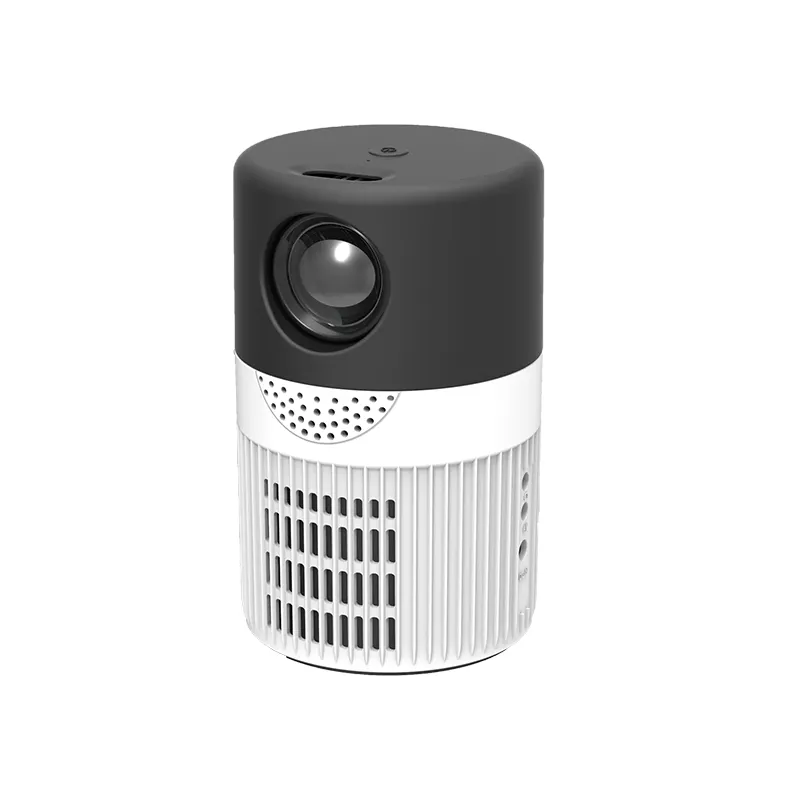 Mini Projector LED Home Media Player Audio Portable Projectors 480x360 Pixels Supports 1080P USB Video Beamer