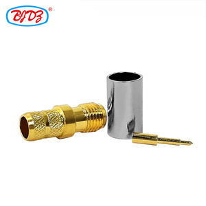 <span class=keywords><strong>RF</strong></span> kết nối RP SMA nữ Jack thẳng Uốn kết nối cho lmr240 H-155 RG59 rg8x cáp đồng trục <span class=keywords><strong>RF</strong></span> Coax kết nối đồng trục - Product Image 2