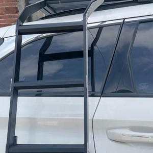 Escalera de acceso de techo lateral de ABS de aluminio plegable Universal para camionetas 4x4 Estilo de diseño de portaequipajes de puerta lateral todoterreno - Product Image 4