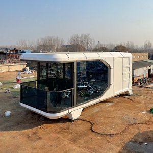 <b>Mobile</b> Travel Home Aluminum One Bedroom With Bed Bathroom Storage <b>Air</b> <b>Conditioner</b> For 4-6 Persons - Product Image 2