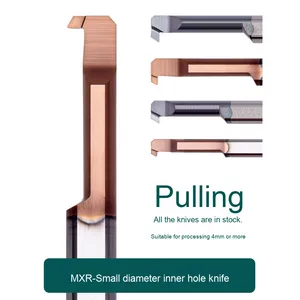 Sbxr thép vonfram MXR máy tiện Mini nhàm chán cắt chống sốc công cụ quay bên trong với đường kính lỗ nhỏ - Product Image 2