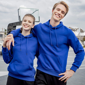 Sweat-shirt à capuche en pur coton pour femme, manches longues, épais et chaud, pull rouge avec logo publicitaire imprimé, vêtements de loisirs, marque de mode - Product Image 2