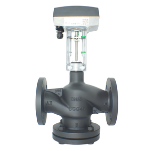 Van điều khiển lưu lượng điện 3''ac24v <span class=keywords><strong>4</strong></span>-<span class=keywords><strong>20mA</strong></span> gang nhiệt độ cao 2/3 cách điều chỉnh lưu lượng cho hơi nước OEM tùy chỉnh - Product Image 1