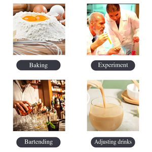 Labor gebrauch Wieder verwendbare verschiedene Größen Kunststoff-Messbecher mit Griff - Product Image 5