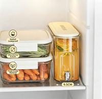 Hete Aanbieding Ruimtebesparende Smalle Koelkastdispenser Met Filtertuitkan Voor Thuis Gemaakt Sap, Cold Brew, Fruitdrank Opslag