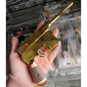 Nicht-funktionsfähiges Mauser 92 Modell, Legierung Empire Gold Simulationsmodell Spielzeugpistole, Sammlerstück, Film- und Fernseh-Requisite - Product Image 3