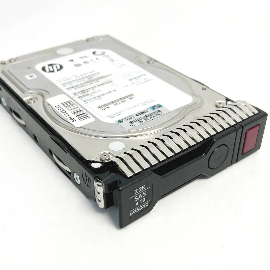 HPE 652757-B21 653948-001 2T 7.2k 3.5 SAS G8 G9 server hard disk