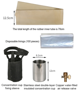 Nouvel ensemble d'équipements vétérinaires durables pour l'insémination artificielle, diamètre de la corde de 12 mm pour la collecte de sperme de cheval et d'âne, coquille animale - Product Image 4