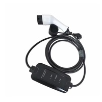 Adaptateur de prise personnalisé Mode 2 IEC62196-2 16A/32A Chargeur rapide portable pour véhicule électrique avec lampe de puissance