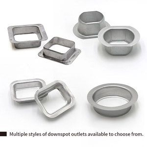 3''*3'' Aluminum <strong>Downspout</strong> <strong>Outlet</strong> for Efficient Rain Drainage Systems - Product Image 3