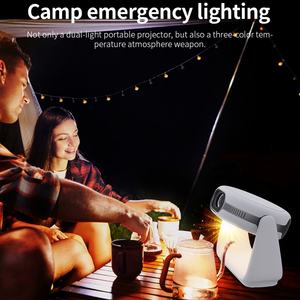 Projecteur intelligent K1 Mini LED extérieur 1080p Proyector Beamer Wifi Batterie rechargeable 4k Android 11 Projecteur intelligent à mise au point automatique - Product Image 6