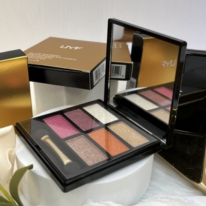 Sombra de ojos personalizada, <span class=keywords><strong>6</strong></span> colores, resistente al agua, paleta de sombra de ojos de larga duración, Etiqueta Privada - Product Image 3