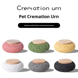 Современная экологичная деревянная урна-контейнер для памяти о питомце квадратной формы Shuo Ni PH20250628 - Product Image 2