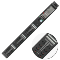 PDU con Medidor de Energía, Trifásica, 24 Tomas C19, 100KW, 240V/415V, 140A, Alta Potencia, para Rack, Distribución de Energía para Redes IP