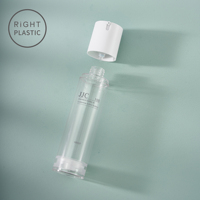 Flacon pompe sans air en plastique JJC, personnalisable, pour crème visage et soins de la peau, contenants vides de 30/50/80/100 ml – Vente en gros