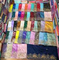 Tissu Satin de qualité supérieure Travail manuel somalien Gorgora Jupon tissé et imprimé Motif Vêtements réguliers Fabrication en gros