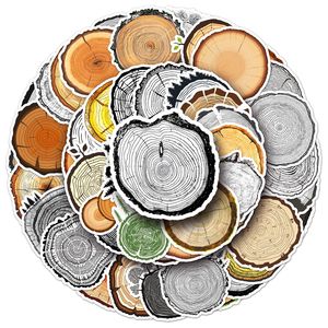 50PCS Ne pas répéter l'autocollant <span class=keywords><strong>d</strong></span>'anneau <span class=keywords><strong>d</strong></span>'<span class=keywords><strong>arbre</strong></span> de feuille de plante vintage - Product Image 1
