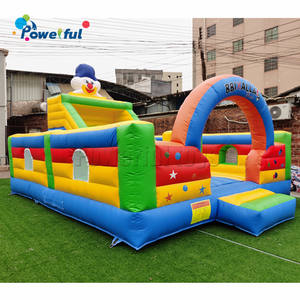 نفخ نطاط القلعة عقبة المنزلق ملعب ملاهي للأطفال تأجير الحزب - Product Image 5