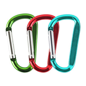 Moschettone da arrampicata da appendere in lega con chiusura in alluminio a forma di moschettone personalizzato - Product Image 3