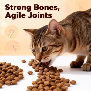 Nourriture pour chats et chiens personnalisable, forme naturelle, nutrition sèche, haute teneur en protéines, faible en gras, favorise la santé des os et des articulations, vitamines et minéraux - Product Image 2