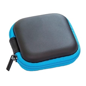 EVA bền vững EVA Cáp dữ liệu tổ chức vuông dây kéo bảo vệ trường hợp cho tai nghe lưu trữ Tai nghe thẻ SD - Product Image 1