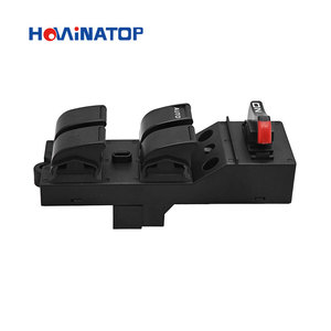 HOWINATOP 83593-S04-9500 pour Honda <span class=keywords><strong>Civic</strong></span> CX EX HX LX Si 4 portes 1996-2000 Commutateur de commande de vitre avant gauche côté conducteur 83593S049500 - Product Image 5
