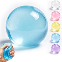 Balle anti-stress en caoutchouc style influenceur, la plus vendue, jouet à presser non rebondissant, balle de décompression brillante, malléable, unisexe, nouveauté