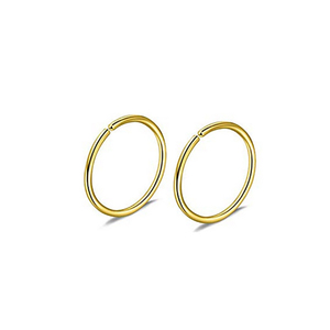 Groothandel 316l Roestvrij Staal Piercing Sieraden Verschillende Kleuren Maten Eenvoud Open Neus <span class=keywords><strong>Ring</strong></span> Voor Vrouwen - Product Image 5