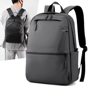 Midland <b>Laptop</b> <b>Backpack</b> 16-Inch Gray Black Green Solid Color Youth Middle-Aged Leisure Travel <b>Backpacks</b> - Product Image 1