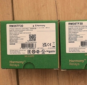 Relé de Control de Energía CA Trifásico RM35 con Componentes de Cobre y Plástico para Automatización RM35TF30 RM35TF30 RM35TF30 - Product Image 1