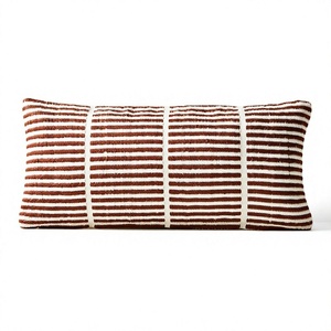 Luxury Boho Lumbar <b>Pillow</b> Cover Living Room Home Decor Customize Line Designer Boho <b>Pillow</b> From INDIAN TEXTILES H/L - Product Image 1