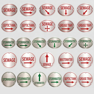 Échantillon <span class=keywords><strong>Gratuit</strong></span> : Plaque Nominative Personnalisée en Acier Inoxydable Brossé, Autocollante, Gravée, pour l'Identification des Équipements - Product Image 3