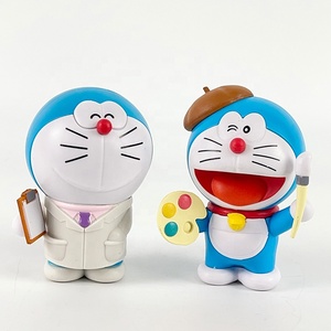 หุ่นฟิกเกอร์แอ็คชั่นสำหรับสะสมคอสเพลย์โดเรมอน6ชิ้น/เซ็ต8-9ซม. ตุ๊กตาอะนิเมะ PVC - Product Image 4