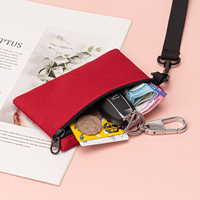 Dompet Koin Korea Tempat Kartu Dompet DIY untuk Koleksi Gantungan Kunci Koin