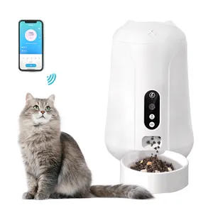 Distributore automatico di alimenti per animali domestici Anti inceppamento a infrarossi Super Pet alimentatore intelligente 4L