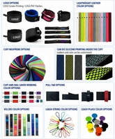 Vente directe usine : Laisse de surf enroulée pour wing foil, OEM&ODM, accessoires et outils de sport nautique, laisse de ceinture