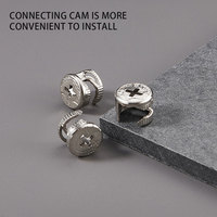 Zuogang armoires personnalisées connecteurs vis en alliage de zinc cames excentriques connecteur de joint de raccord mental