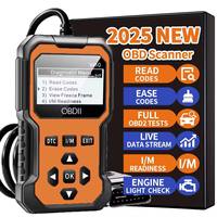 Lecteur de codes OBD2 professionnel V410, analyseur de données en temps réel, diagnostic universel de voyant moteur avec garantie d'un an